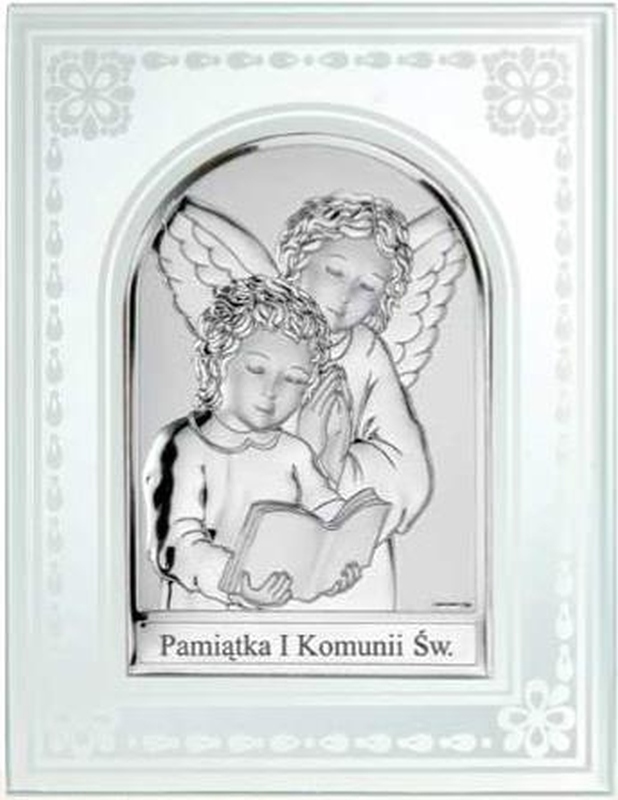 Obrazek na szkle 81218/1 Pamiątka I Komunii Św.